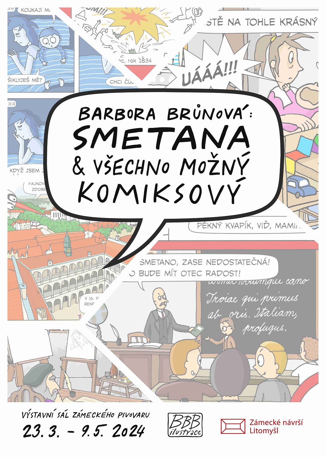 Barbora Brůnová: Smetana & všechno možný komiksový