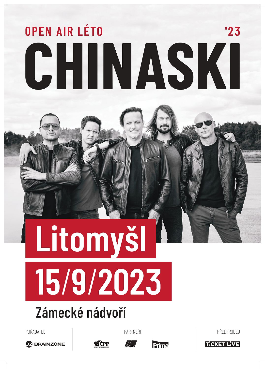 CHINASKI OPEN AIR LÉTO ´23 Litomyšl