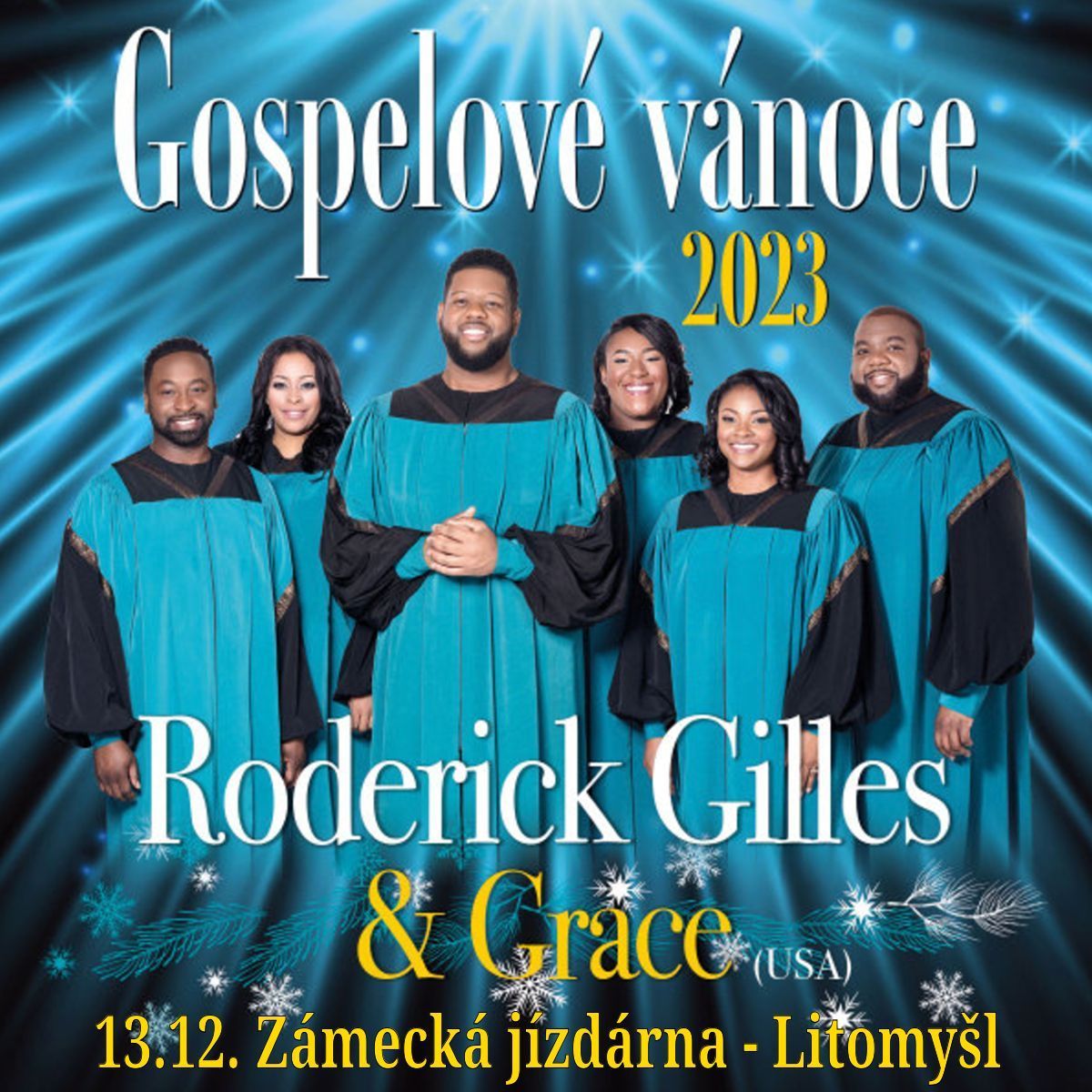 Gospelové Vánoce - Roderick Gilles & Grace