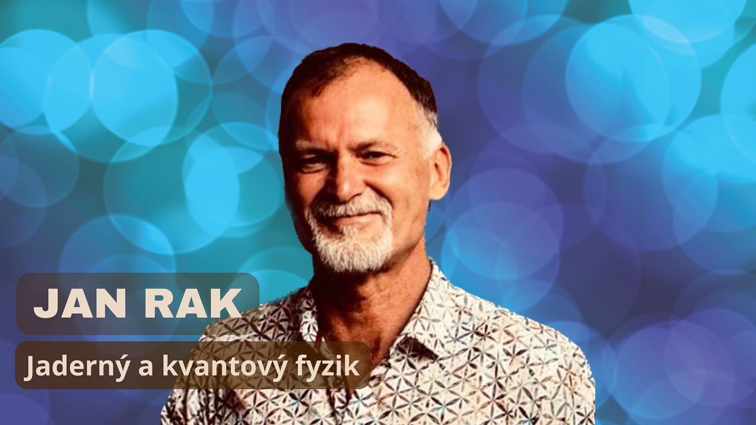 Jan Rak: Kdo tvoří naši realitu?