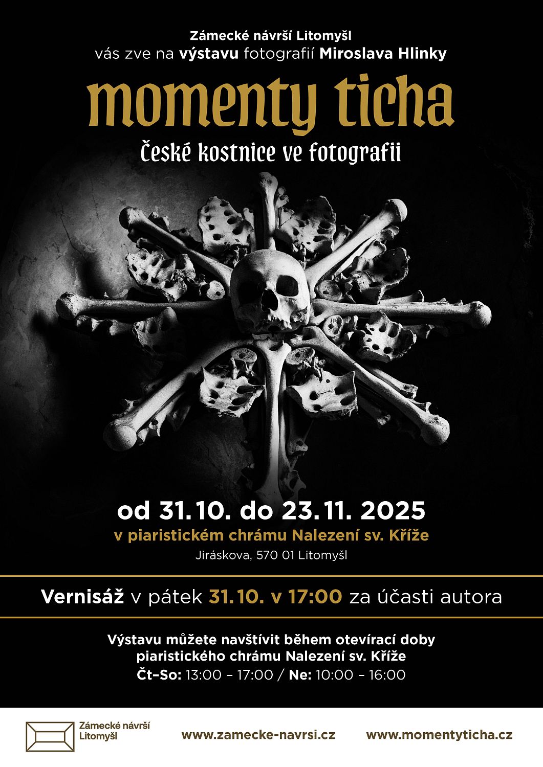 Momenty ticha - fotografie českých kostnic