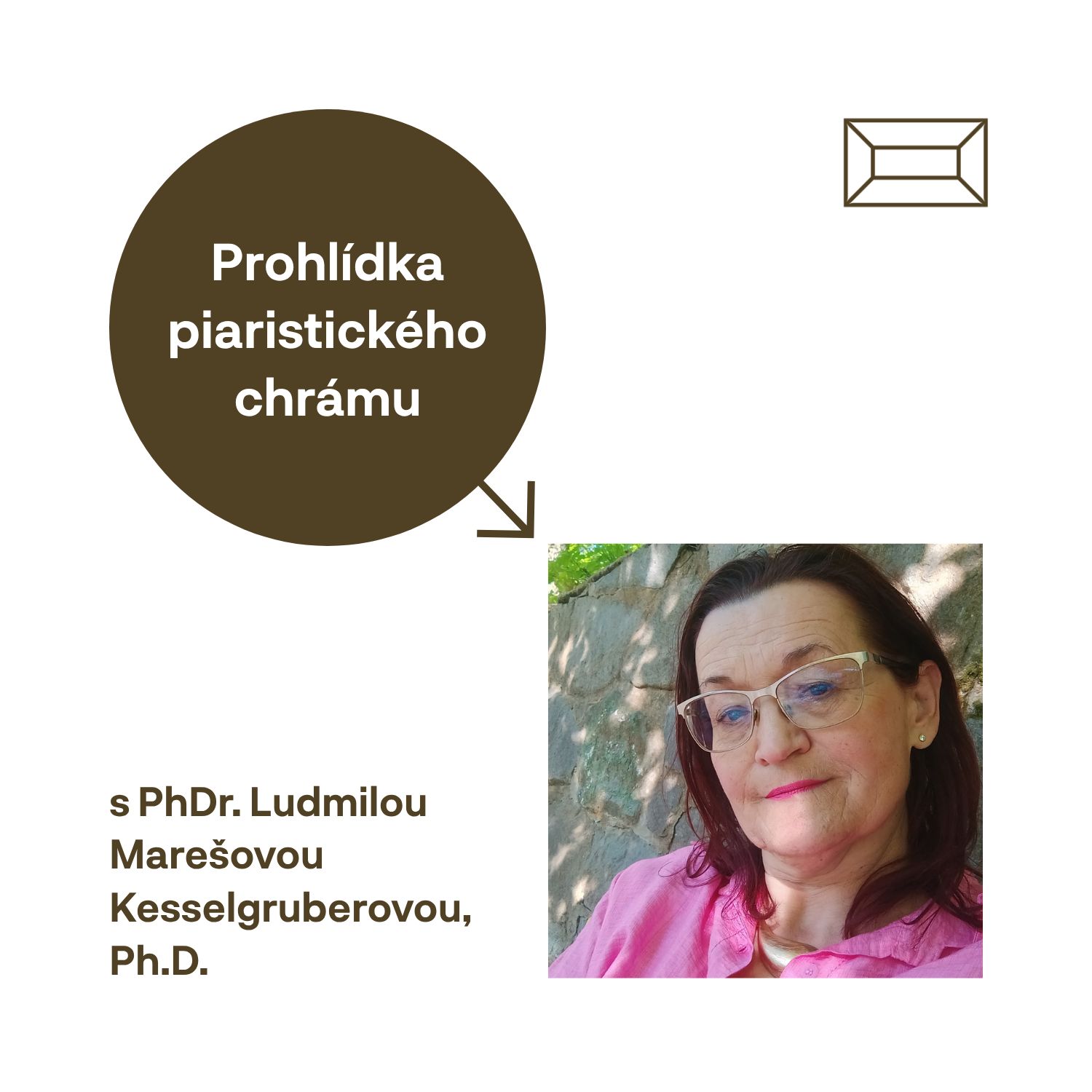 Speciální prohlídka chrámu s Ludmilou Marešovou Kesselgruberovou