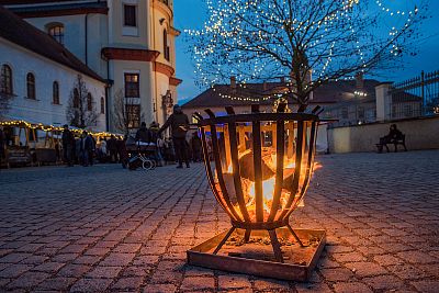 Angel Advent on the castle hill