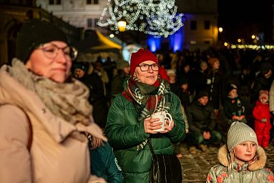 Angel Advent on the castle hill