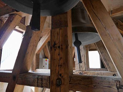 Bell tower from the Finding of the Holy Cross