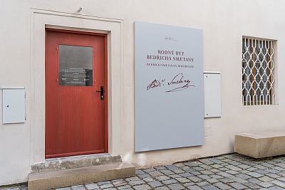 Rodný byt Bedřicha Smetany.