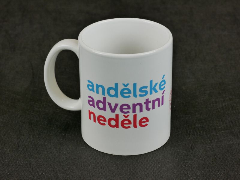 Angel Advent Sunday mug