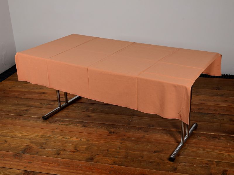 Beige tablecloth dark