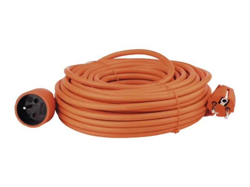 Extension lead 25m - orange