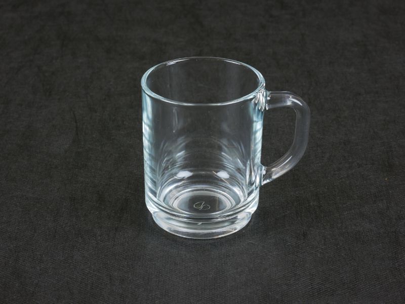 Glass tea cup