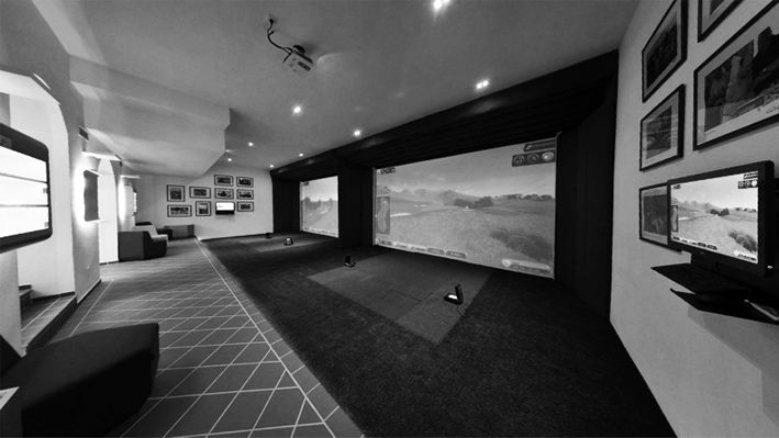 Indoor golf 59