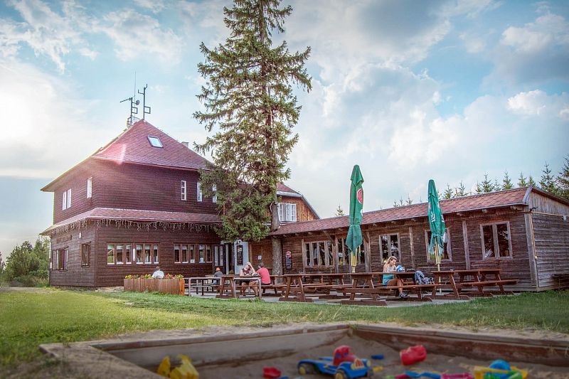 Kozlov village and Kozlov lookout tower