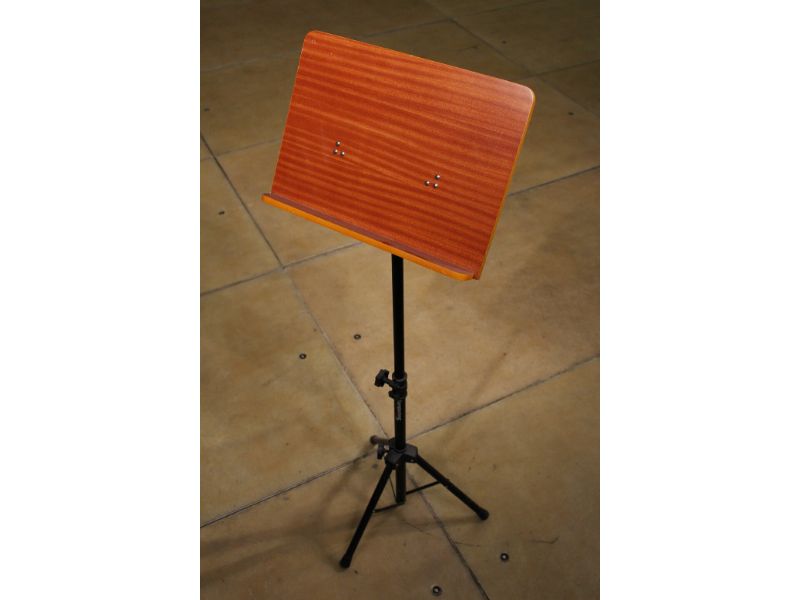 Wooden music stand