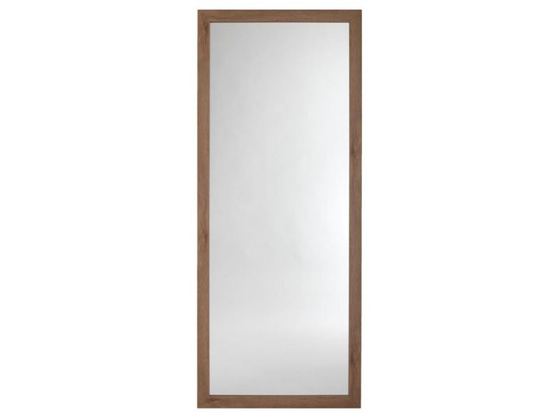 Zrcadlo       160x60cm dřevěný rám,hnědý